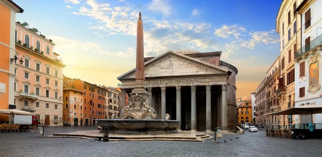 ponte lungo appartamento casa vacanze monumenti Roma pantheon